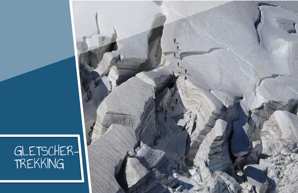 Gletschertrekking mit Bergführer Marco Poltera
